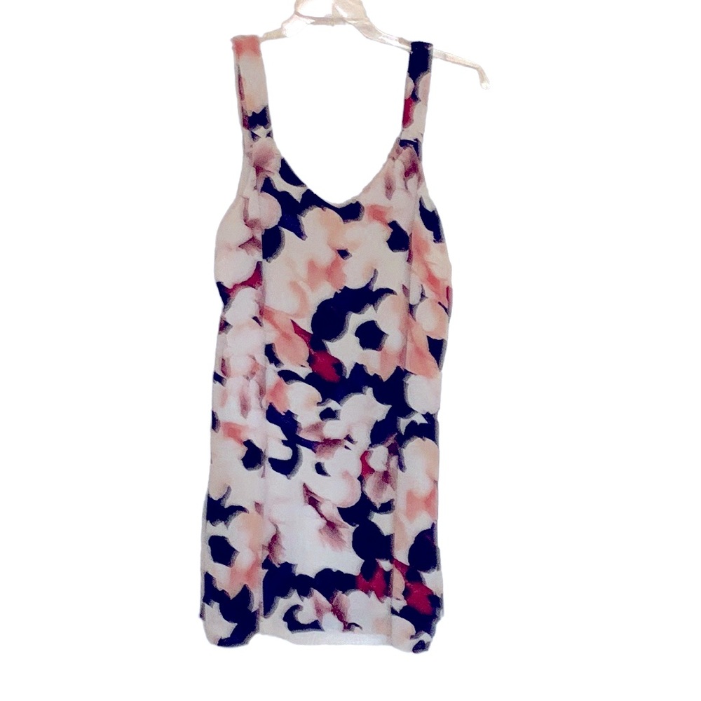 1.State beautiful floral dress, navy with mauve white and a hint of orange